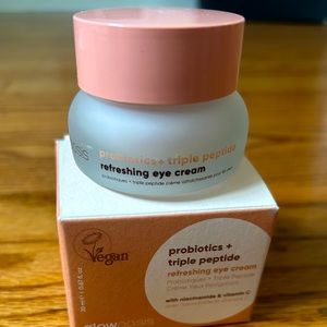Glow oasis probiotic triple peptide eye cream